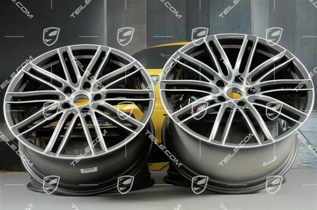 21-inch Turbo IV wheel rim set, 9,5J x 21 ET71 + 11,5J x 21 ET69 21-inch Turbo IV wheel rim set, 9,5J x 21 ET71 + 11,5J x 21 ET69