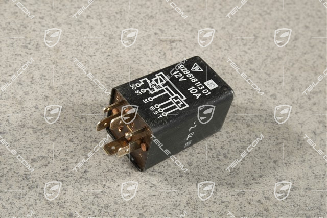 Relay, intensive windscreen washer