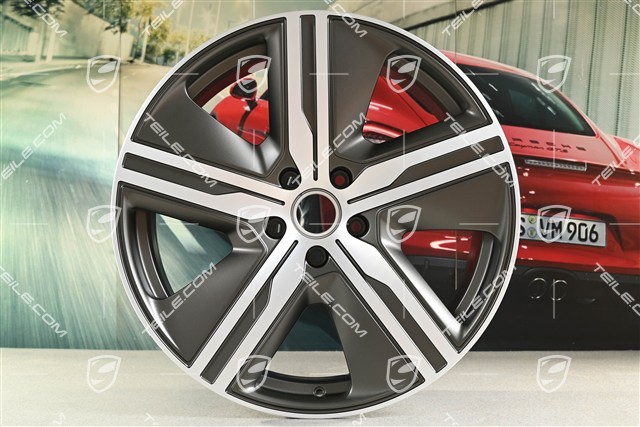 22" felga Macan Exclusive Design, 9J x 22 ET29, Turbonite, prawa