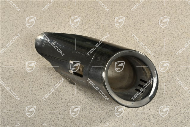 Endrohr, S 3.0L 250KW, innen/aussen, Schwarz, L