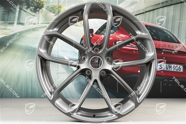 22" GT Design Felge, 11,5J x 22 ET52, Platinum Seidenmatt