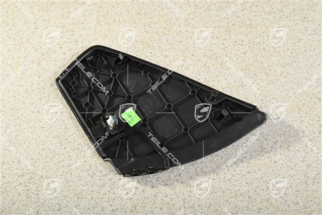 Blende für Schalttafelverkleidung Untertail, Schwarz, R
