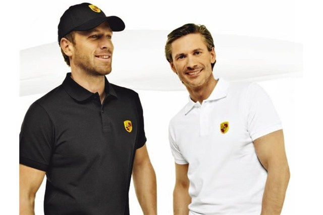 Koszulka polo Essential, herb Porsche - M 48/50