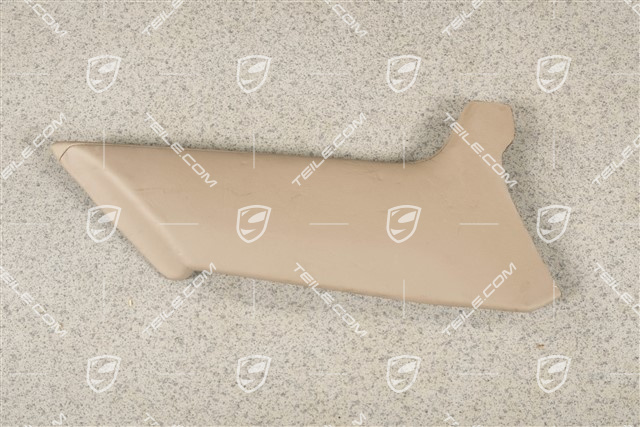 Mittelkonsole, Blende seitlich, Leder, Tartufo, hell, R