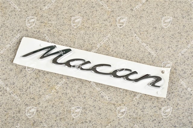 Badge / Emblem "Macan", Chromed
