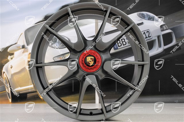 19" Felga GT3, centralne mocowanie, 8,5J x 19 ET53, tytan metalik