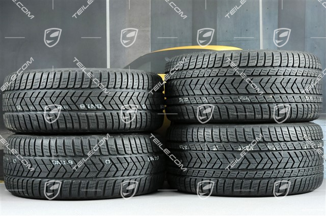 21-inch winter wheels set "SportDesign", rims 9,5 J x 21 ET71 + 10,5 J x 21 ET71 + Pirelli Sottozero III winter tires 275/35 R21 + 315/30 R21, black high gloss