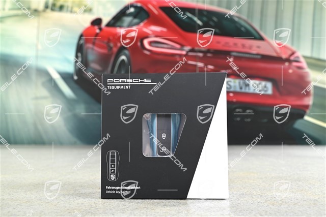 Fahrzeugschlüssel Schlüsselkappe, lackiert Frozenblue metallic