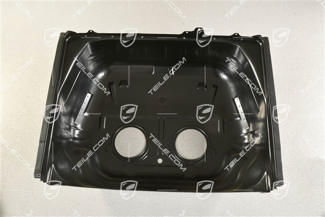 Spare wheel well