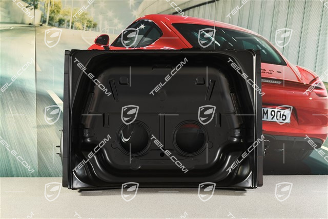 Spare wheel well