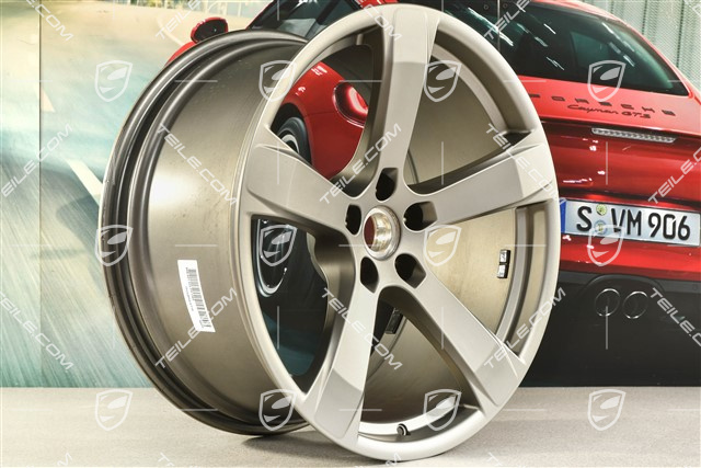 20" Felge "Macan Sport", 10J x 20 ET19, platinum satynowy półmat