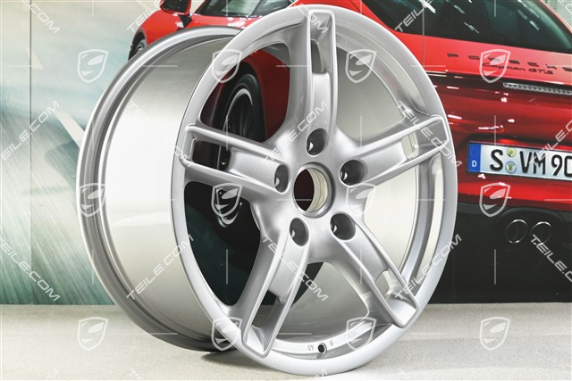 18-inch Boxster S alloy wheel, 9J x 18 ET43