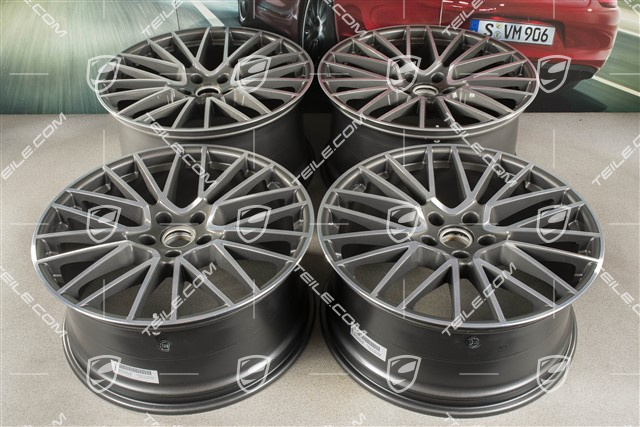 22" Felgensatz RS Spyder, 10J x 22 ET48 + 11,5J x 22 ET52, für Cayenne Coupé