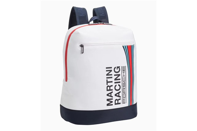 Plecak Porsche z kolekcji Martini Racing, biały