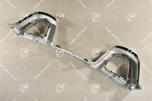 Rollover bar trim, rear part, paintable