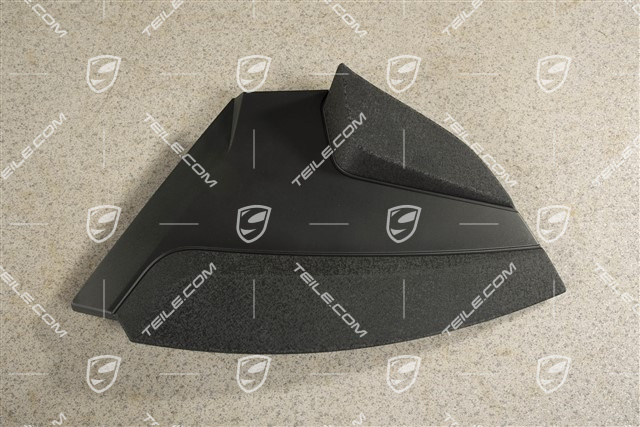 Coupe, Engine compartment Cover panel, Matte black, R