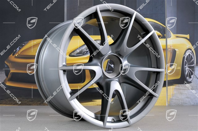 19" Felga GT3, centralne mocowanie, 12J x 19 ET63, tytan metalik