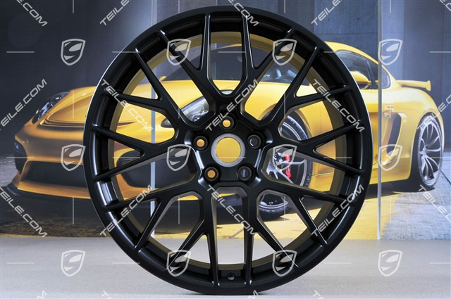 20" Felge RS-Spyder Design, 9J x 20 ET26, schwarz seidenmatt