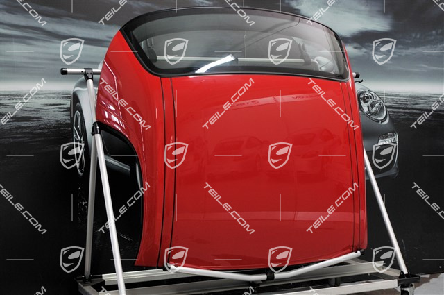 Hardtop, complete, lacquered, guards red G1 Hardtop, complete, lacquered, guards red G1
