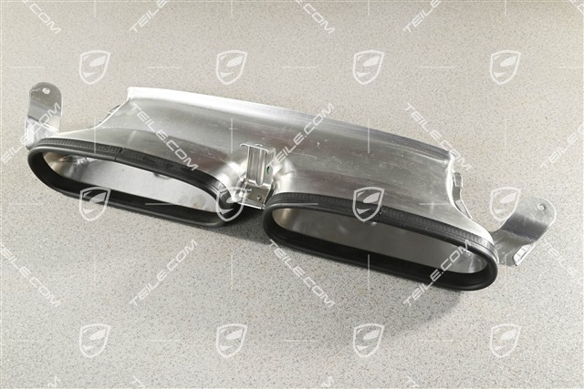 Air guide / duct, rear, centre
