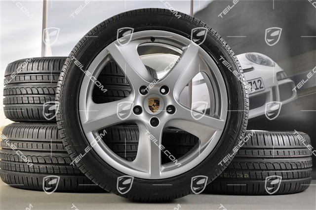 20" Sport Techno Sommerräder Satz, Felgen 9J x 20 ET60 + 10J x 20 ET55, Reifen 275/40 R20Y