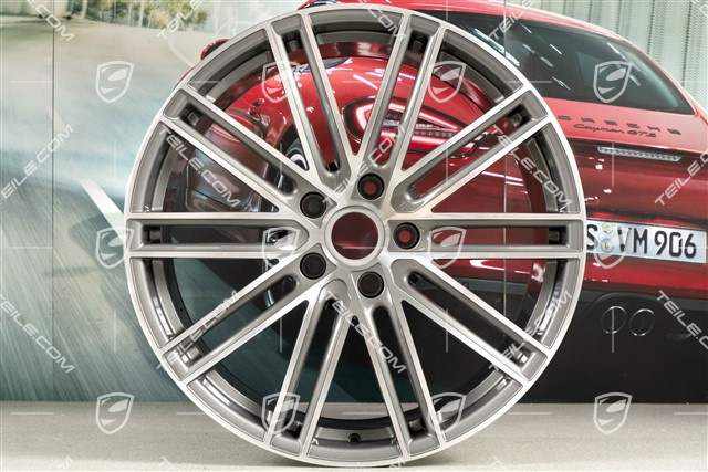 21-inch wheel rim Turbo IV, 11,5J x 21 ET69, Titanium