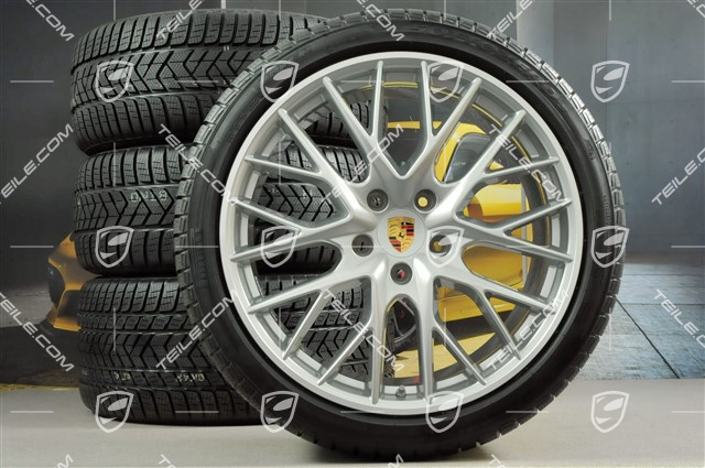21" Winterräder Satz "SportDesign", Felgen 9,5 J x 21 ET71 + 10,5 J x 21 ET71 + NEUE Pirelli Sottozero III Winterreifen 275/35 R21 + 315/30 R21