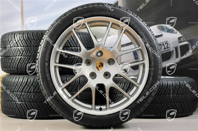 20" RS Spyder Winterräder Satz, Felgen 9,5J x 20 ET65 + 10,5J x 20 ET65 + Winterreifen Michelin Pilot Alpin 4, 255/40 R20 + 285/35 R20, mit RDK