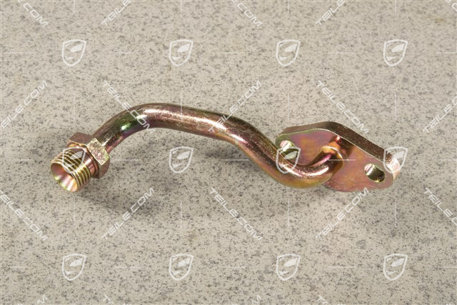 3,3L Turbo, Turbolader Ölkreislauf, Abgasturbolader Ölleitung, Vorlauf