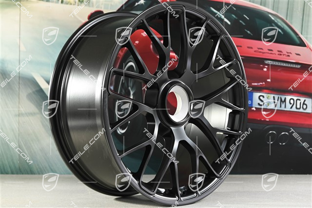 20" Felga Turbo S, centralne mocowanie, 8,5J x 20 ET51, czarny mat