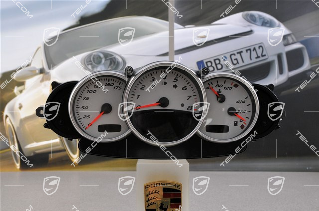 Instrument cluster, 3,2L, 6-speed manual transmission, MPH Instrument cluster, 3,2L, 6-speed manual transmission, MPH