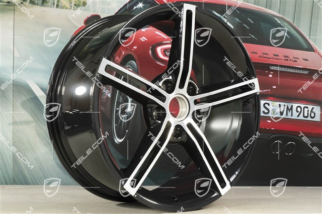 21" Felge Mission E Design, 9,5J x 21 ET60, schwarz hochglanz