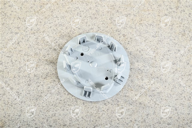 Radzierdeckel, konkav, Wappen farbig, GT-Silber Metallic