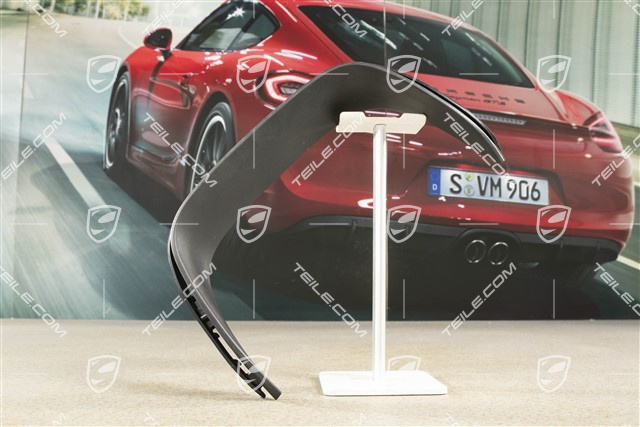 Endrohr Blende, Schwarz matt