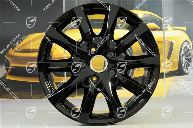 18" Felgensatz Cayenne, 8J x 18 ET53, schwarz hochglanz