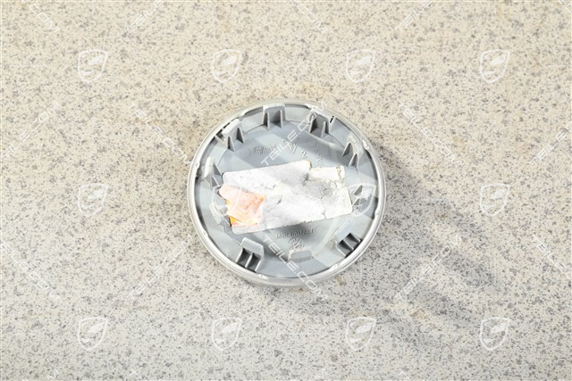 Radzierdeckel, Platinsilber / silber