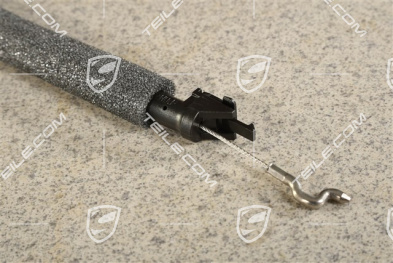 Bowden cable, power latch motor