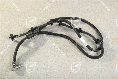 Hose, fuel overflow line, Diesel