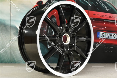 19" Felga "Carrera Sport", 8,5J x 19 ET55, czarny wysoki połysk