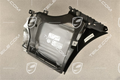 Retaining frame, incl. heat shield, C4 / C4S, R