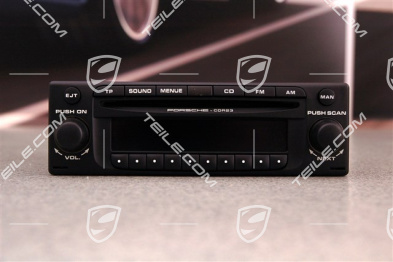 CD-Radio "Porsche CDR-23" RDW, mit Endstufe, Tuner+CD