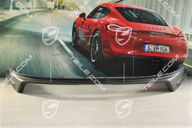 GT3, Spoiler dolny tylnego zderzaka / dyfuzor, czarny mat