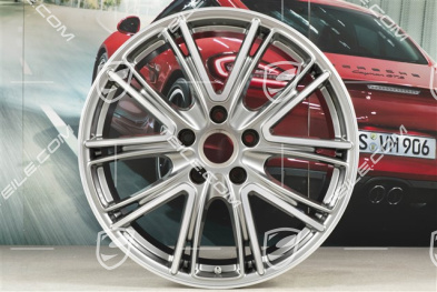 20-inch wheel rim Exclusive Design, 10,5J x 20 ET71, for winter use, platinum silver