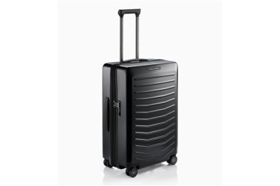 Porsche Design Roadster Hardcase 4W 4-Rad-Trolley, schwarz, Größe M, 48 x 69 x 28/32 cm