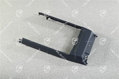 Cover / Console centre, Shifter Trim / panel, manual, Sea blue