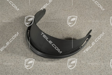 Tail pipe cover trim, Black matte, GTS 4.0, R
