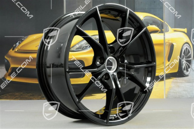 20-inch wheel Carrera S (IV), 8,5J x 20 ET49, Jet Black Metallic