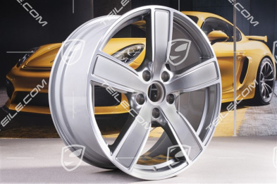 20" Felga Carrera Sport, 8,5J x 20 ET49, platynowo-srebrny metalik