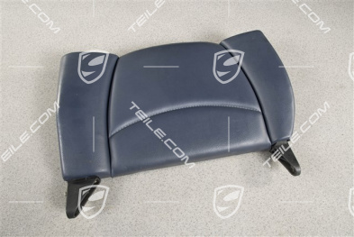 Back seat backrest, rear, leatherette, night blue, Coupe/Targa, L