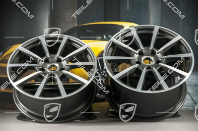 20" Carrera Classic (II) Felgensatz, Felgen 8,5 J x 20 ET49 + 11,5 J x 20 ET56